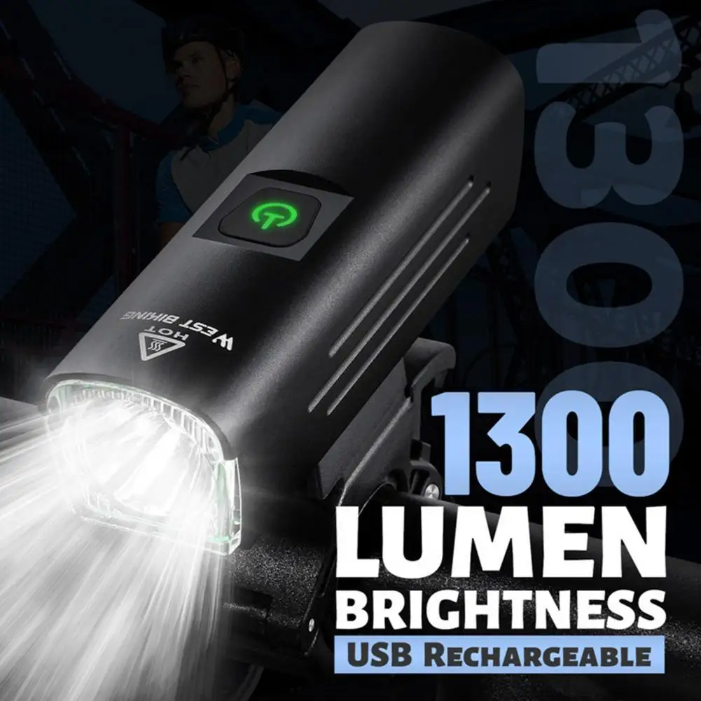 

T6 LED Bicycle Light Front Rear USB Rechargeable MTB Mountain Bicycle Lantern Bike Headlight Cycling Flashlight Bike Accessories