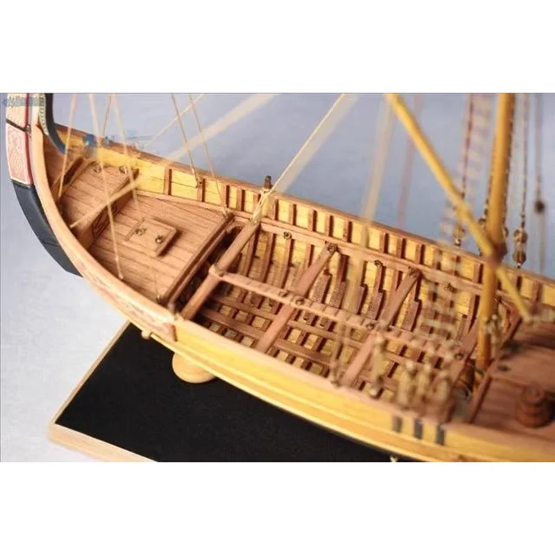 Фото 1/48 турецкая торговая лодка Marmara, деревянная модель корабля, комплект DIY, ручная сборка, модель корабля для океана, игрушка-лодка для взрослых №5