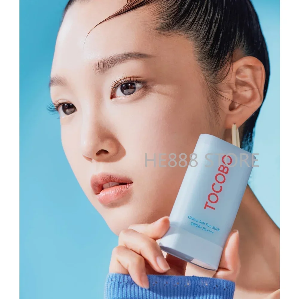 Хлопковая мягкая Солнцезащитная палочка Tocobo SPF 50 + PA ++++ 19 г солнцезащитный крем от