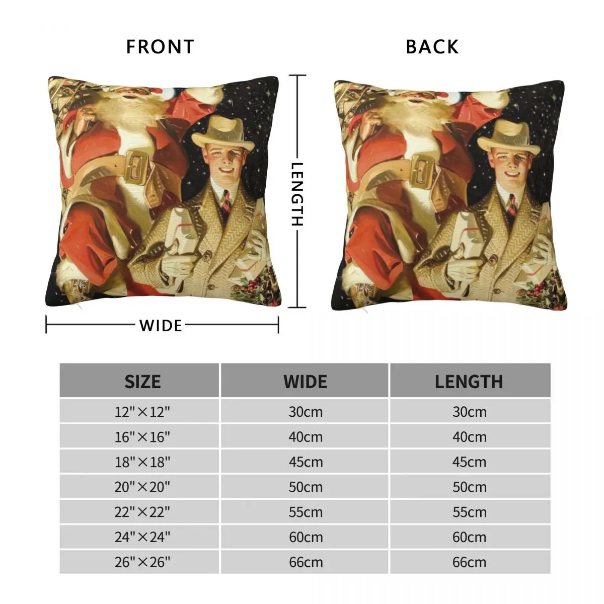 С Рождеством из Куппенгеймера S C 1924 J Leyendecker A Наволочка