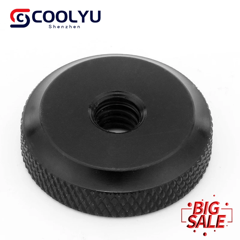 

Aluminum Alloy Hot Shoe Seat Knurled Nut Photography Accessories Flash Bracket Tripod Ball Joint Adapter