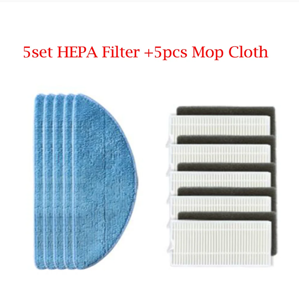 

For IKOHS NETBOT S15 SmartGo Filter Mop Cloth Replacement Mop Cloths Pack Parts Replace Robotic Vacuum Cleaner