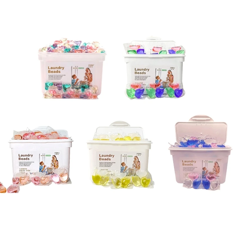 

30pcs Fragrance Laundry Beads PortableSweater Household Cleaning Supplies