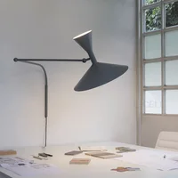 LED Modern Home Swingable Long Arm Wall Lights With Plug Wall Mounted Living Room Dining Table Lighting Decorative Wall Lamps