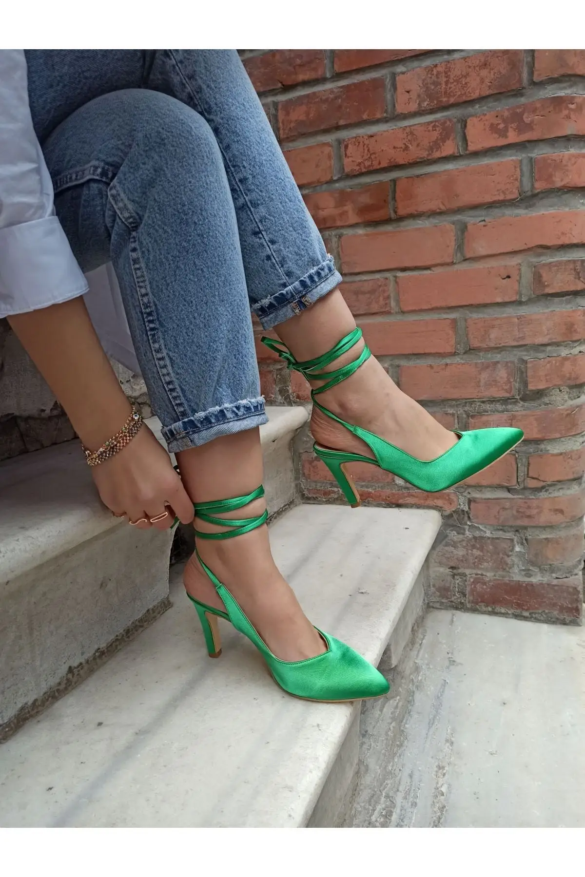 

2021 Ladies Pumps Genuine leather navy blue women heels leather shoes New Fashion Stylish Lady Party Women Pumps Shoes