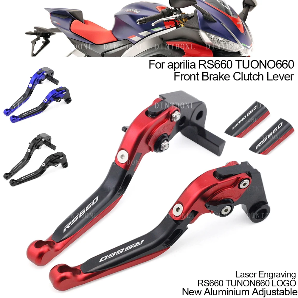 

Передний тормозной рычаг сцепления для Aprilia RS660 TUONO660 2020 2021 2022 мотоциклетный Регулируемый раскладной Тяговый стержень RS TUONO 660