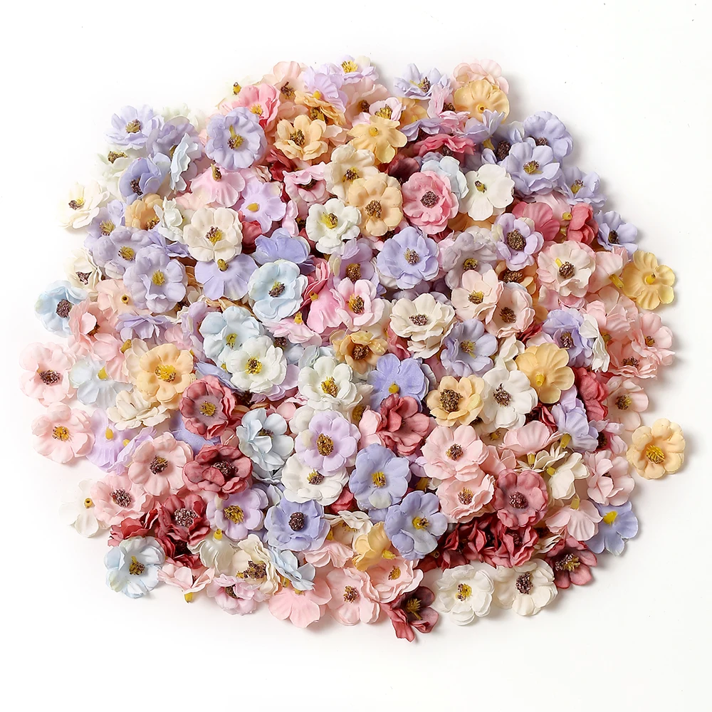 

Искусственные розы из шелка MENGHAO, 50 шт.