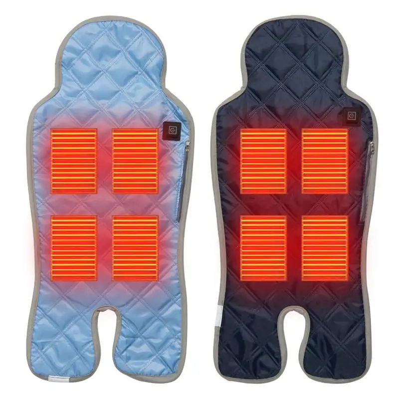 

Heating Pad For Baby Stroller USB Rechargeable Warming Heated Pad For Child Safety Comfortable and Safe Winter Baby Essential