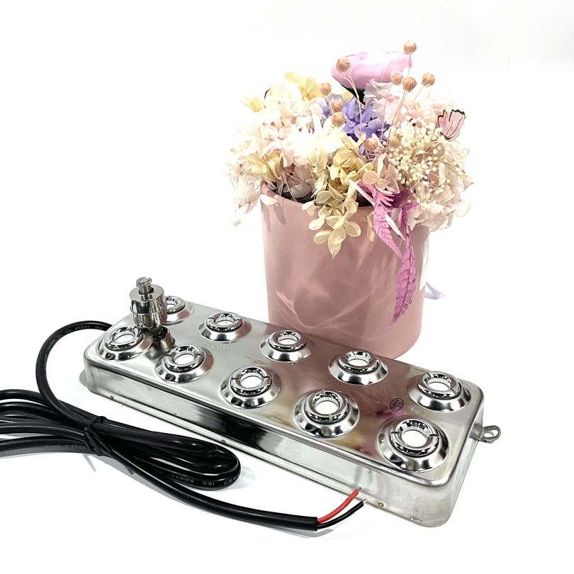 

Ультразвуковой генератор тумана для теплиц с 10 насадками