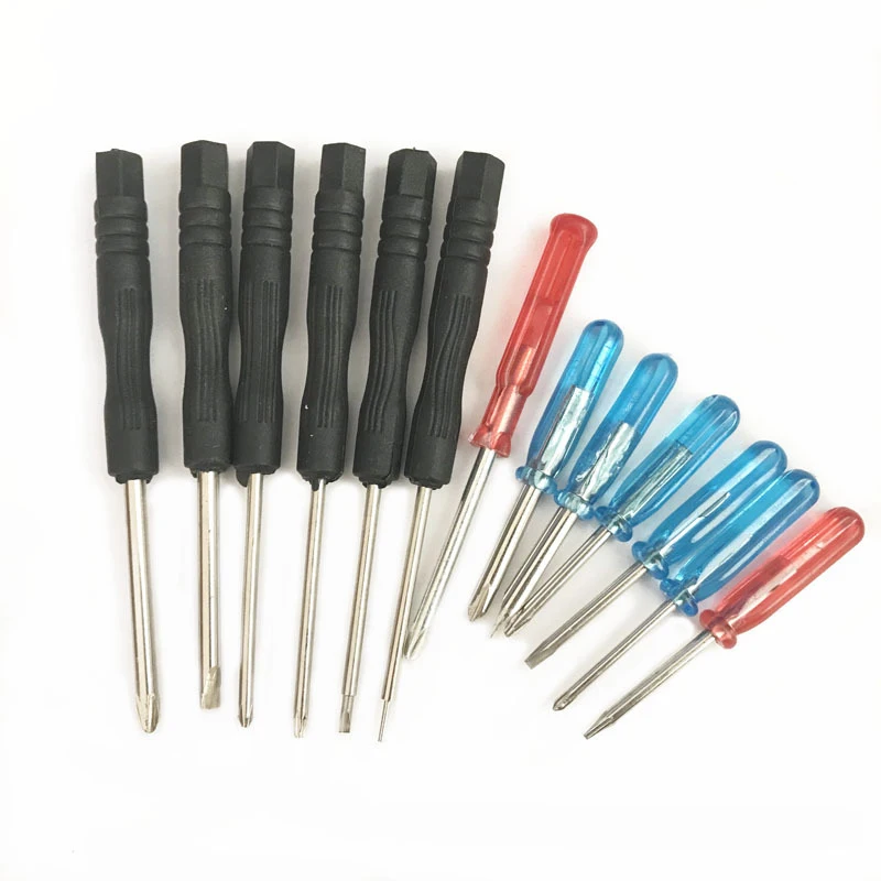 

1.5/2.0/2.5/3.0 Cross Slotted T2 T4 T5 T6 for Phone Disassembly Tool Mini Blue Black Red Transparent Small Screwdriver Tools