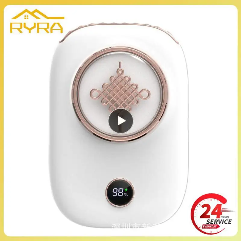 

Hanging Neck Fans Portable 180-degree Wide-angle Surround Air Conditioning 3 Adjustable Air Volume Large Capacity Battery