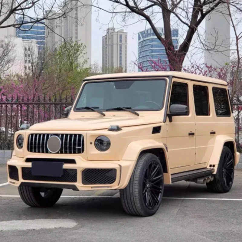 Передний входной решетчатый бампер для Mercedes Benz G Class W463 G500 G550 G63 G65 G55 AMG 1990-2018 GT R