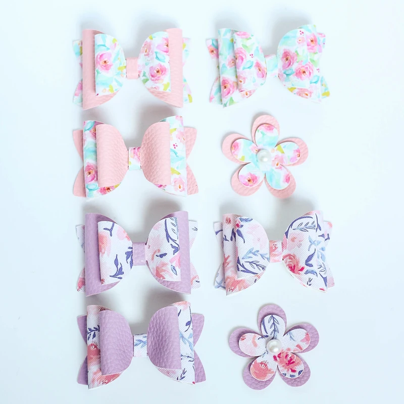 Рисунок 5 - Заколки для волос с бантом и цветочным