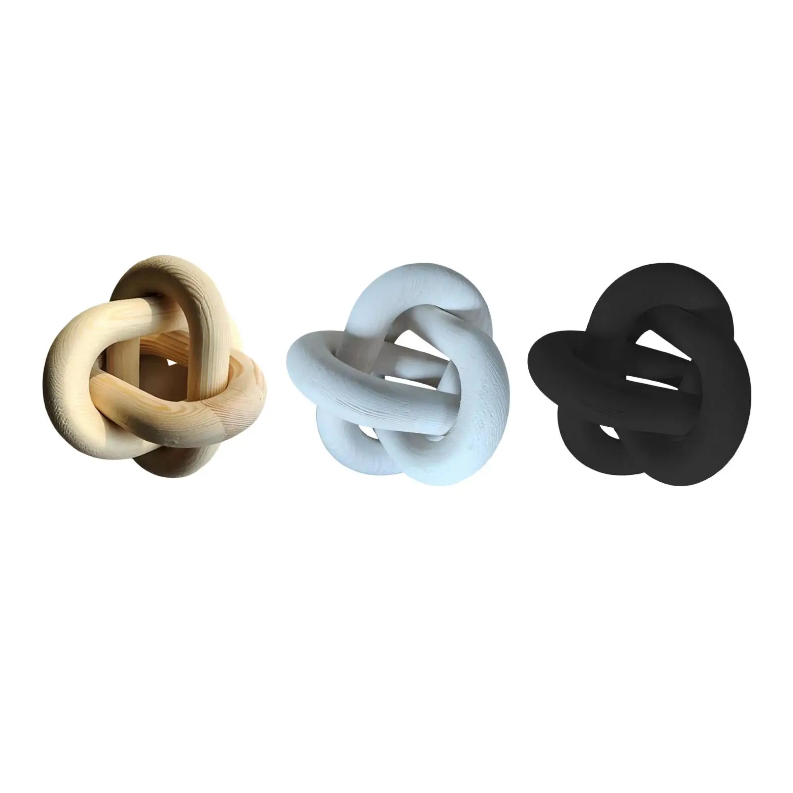 

Декоративный узел из 3 звеньев цепи для декора подноса