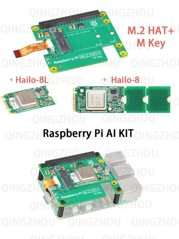 Расширение платы Raspberry Pi 5 AI KIT Hailo-8