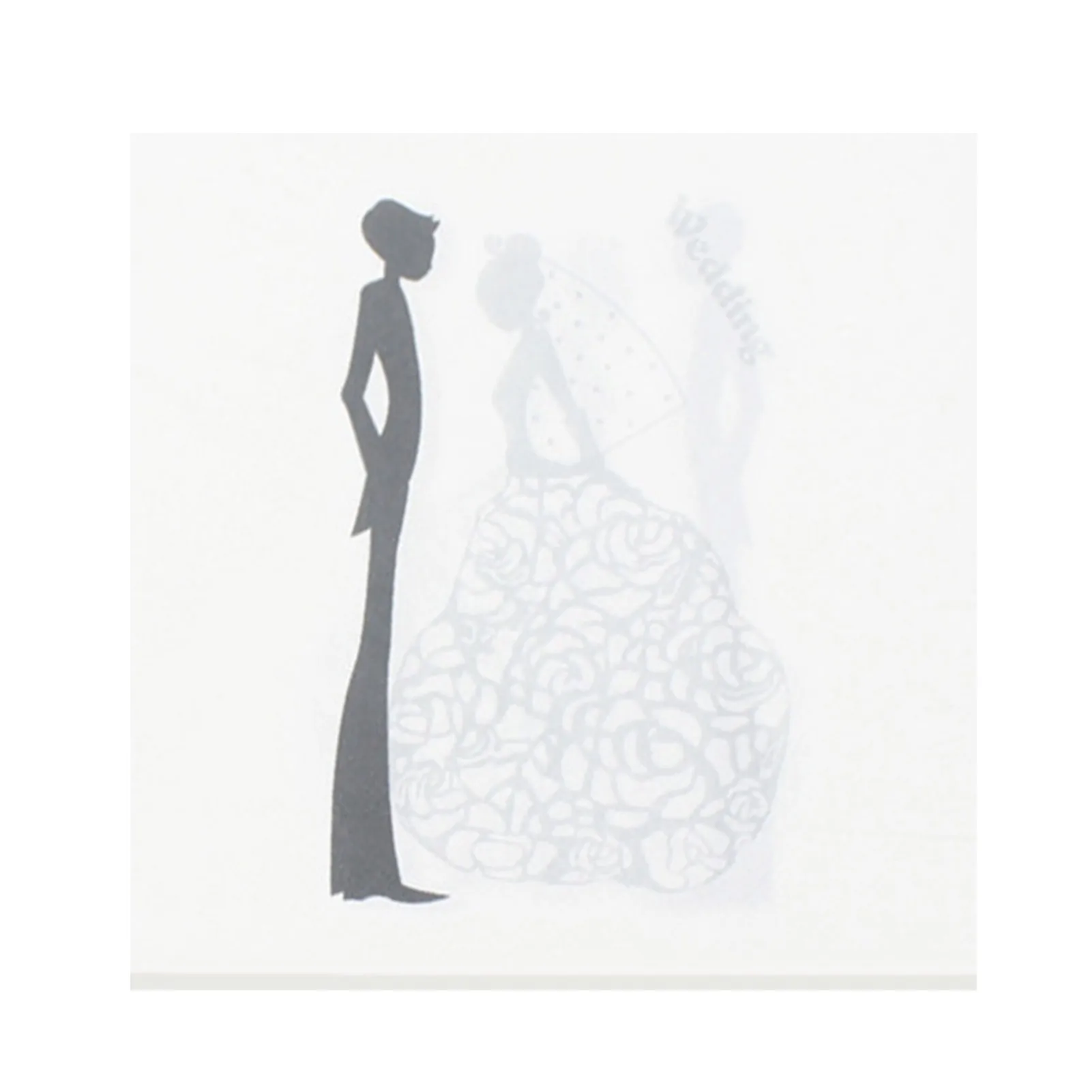 

20 Sheet/Pack 2-Layer Napkin Paper For Wedding Party Wood Pulp Napkin Paper Bride And Groom Pattern Printed Napkin Paper