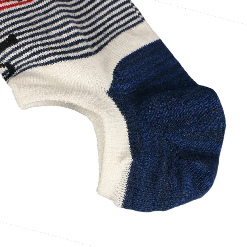3 Pairs Vessel Summer New Product Fall Prevention With Combed Cotton Socks With Silicone Antiskid Male Socks Men Boat Socks