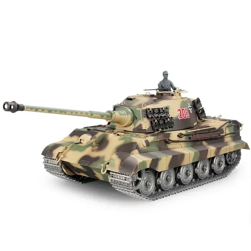 Радиоуправляемый немецкий тигровый король Henglong 3888a Henschel тяжелый танк с