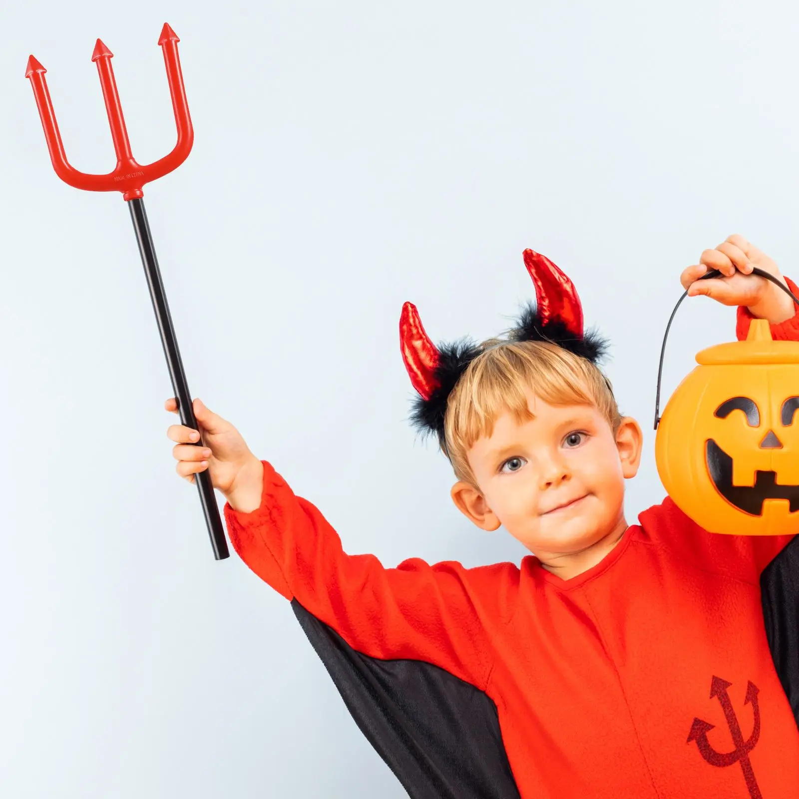 Игрушки для взрослых костюм вилы трезубец украшение Хэллоуина красный детский