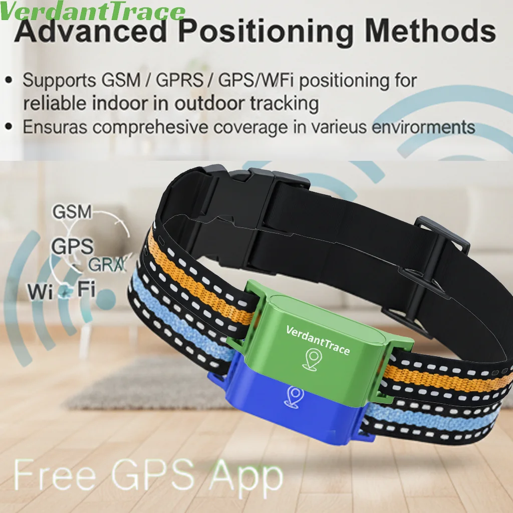 Водонепроницаемый мини-трекер IP67 4G GPS для животных: ошейник с защитой от потери, отслеживание в реальном времени, локатор для собак и кошек, модный ошейник для домашних животных (art.: 3920d82d73aeb) - 3920d82d73aeb
