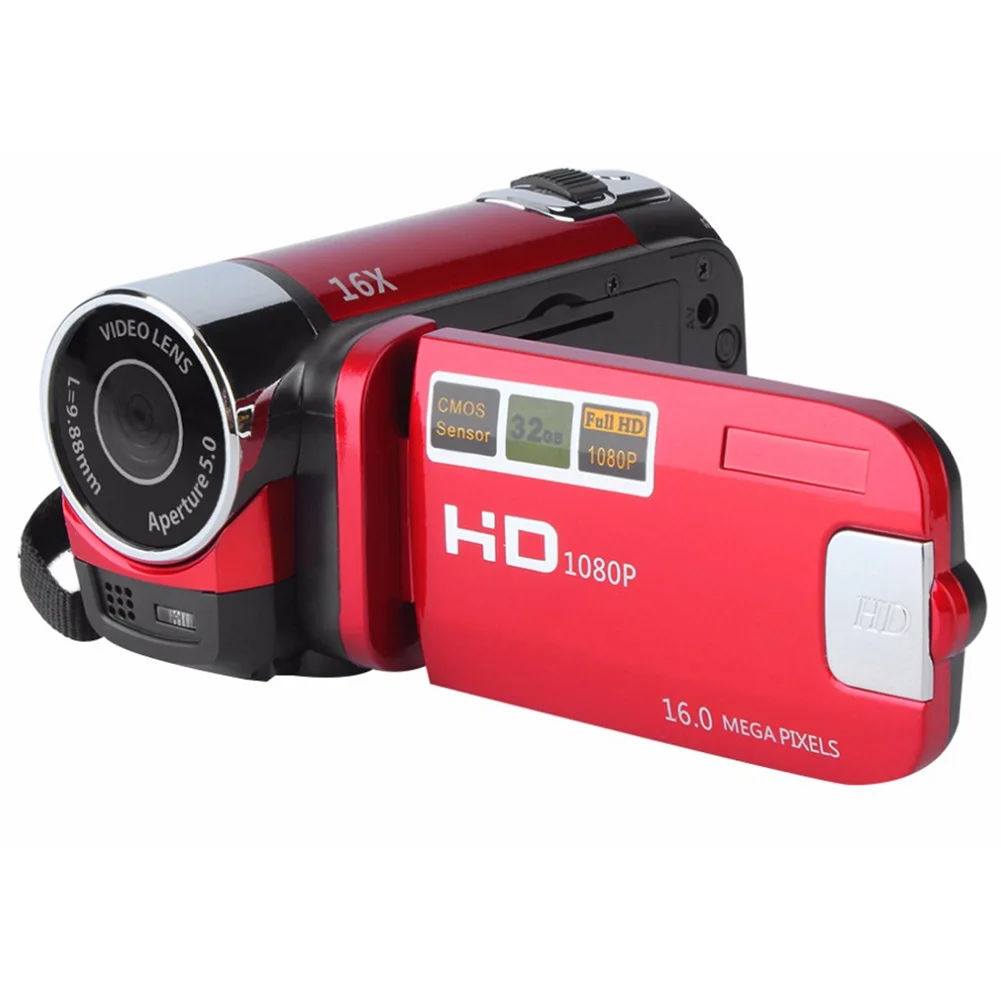 

Красно-черная стандартная семейная фотография HD100 2,7 дюймов HD 1080P
