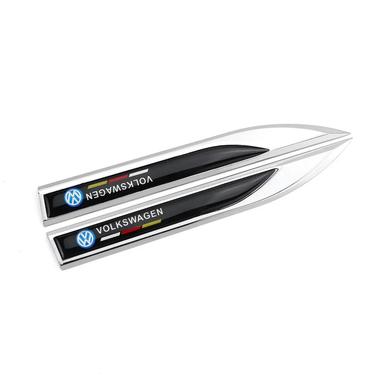 2 шт. 3D металлическое автомобильное крыло боковое эмблема наклейка для Volkswagen GOLF 5