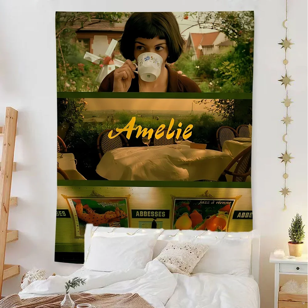 Amelie классический фильм DIY настенный гобелен подвесной Таро хиппи настенные
