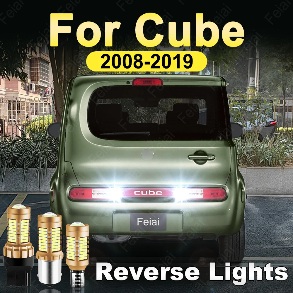 Фото Светодиодные фонари заднего хода для Nissan Cube Z12 2008 2009 2010 2011 2012 2013 2014 2015 2016 2017 2018 2019 Cube Аксессуары заднего хода №1