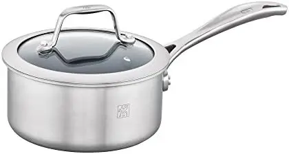

Energy + Sauce Pan, 2-qt Newer Version, Steel Big cooking pot stainless steel Stainless pot Aluminium pan 냄비 Cooking access