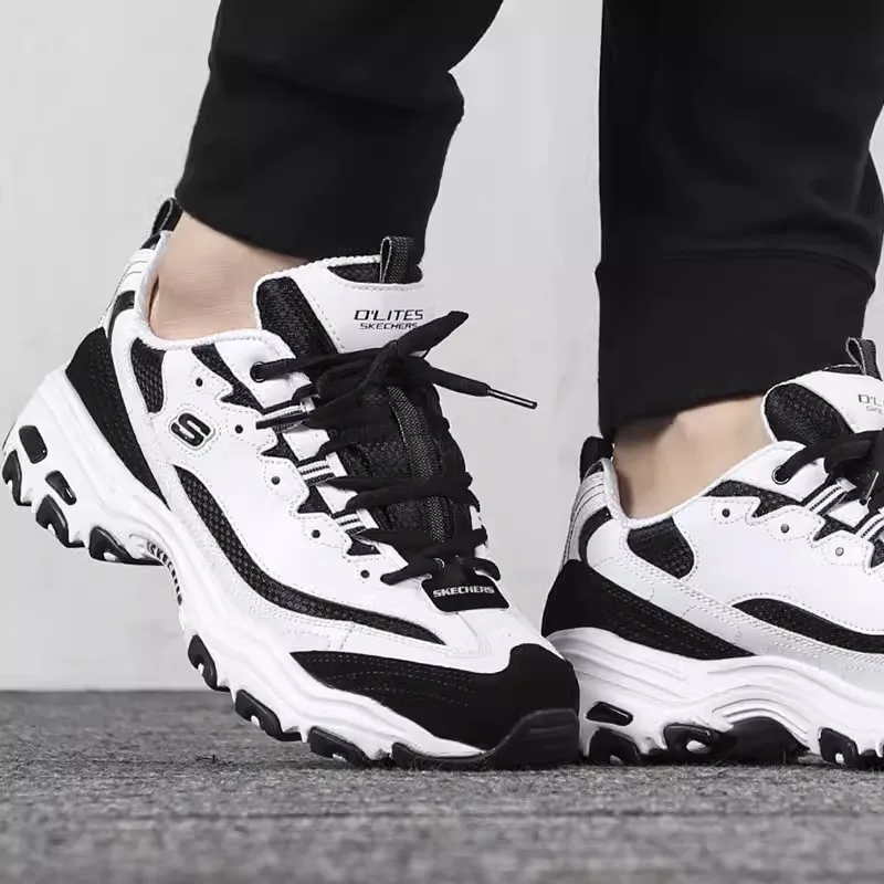 Мужская обувь Skechers Классическая модная повседневная Винтажные кроссовки