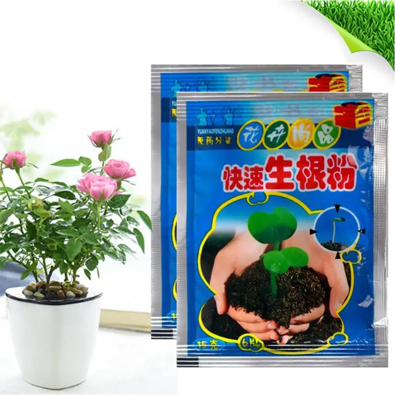 

Fast Rooting Powder Plant Rapid Rooting Agent Hormone Growing Root Seedling Germination For Most Plants Garden Supplies