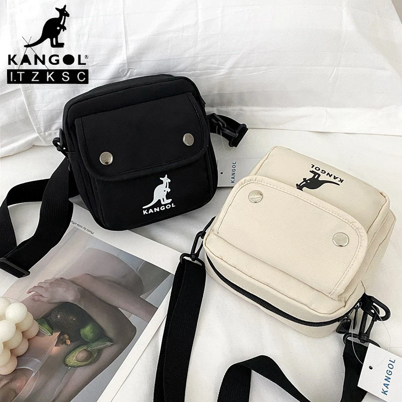 

Designer KANGOL Small Bag Women's Crossbody New Popular Network Red Fashion Foreign Style Crossbody Bag Versatile Mobile Bag