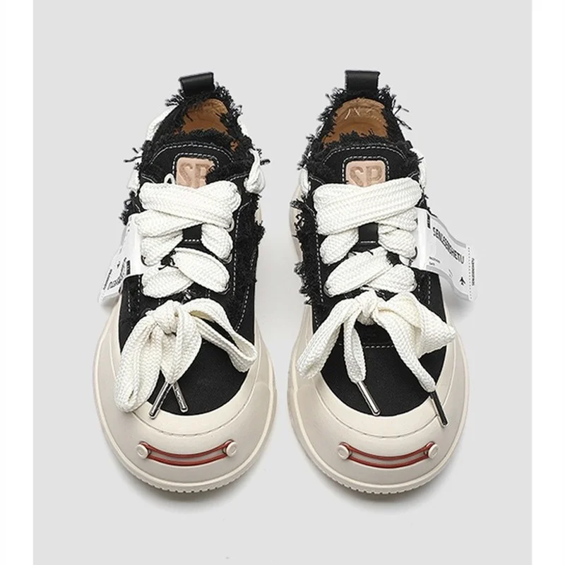 

Женские Папины кроссовки на толстой подошве, холщовые кроссовки, повседневная обувь для женщин