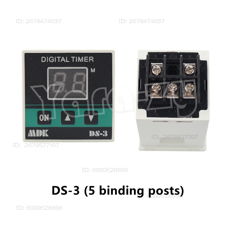 Фото Таймер для духовки MDK DS-3, таймер обратного отсчета MDK DS-8, 220В №2