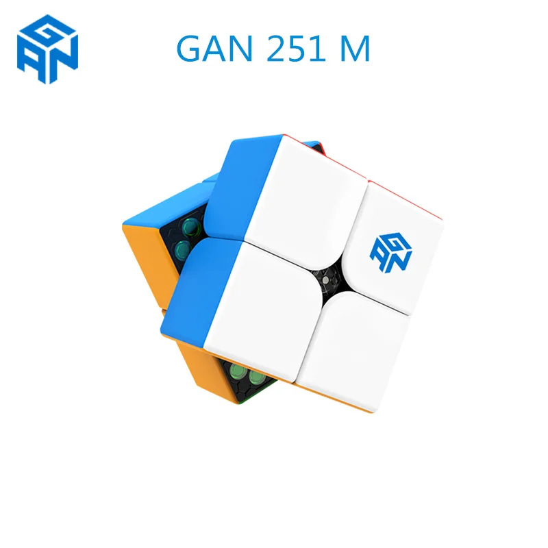 

GAN 251 M Pro 2x2x2 Magnetic cube 2x2x2 Speed cube Professional cube GAN251 Explore Magnetic cube , GAN 249 v2 M cube Game cube