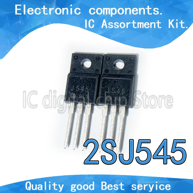 10 шт./лот J545 2SJ545 New Spot TO-220F 60V 12A | Электронные компоненты и принадлежности