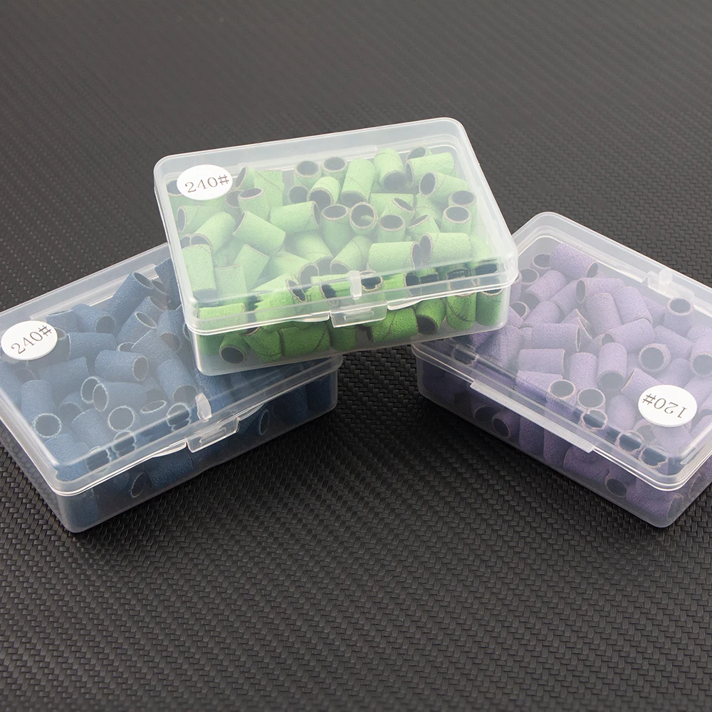 100 Шт. Сверла Для Ногтей Из Нержавеющей Стали Акриловых Электрическая Машина