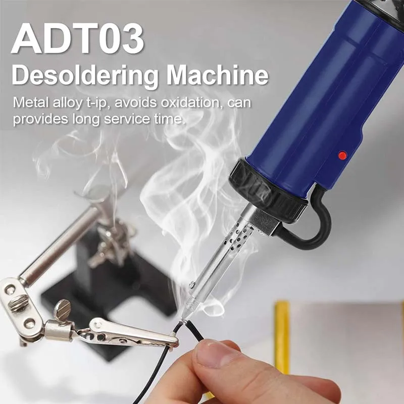 

Portable Electric Solder Tin Sucker BBT-580 Automatic Vacuum Soldering Remove Pump Desoldering Machine Electric Soldering Irons