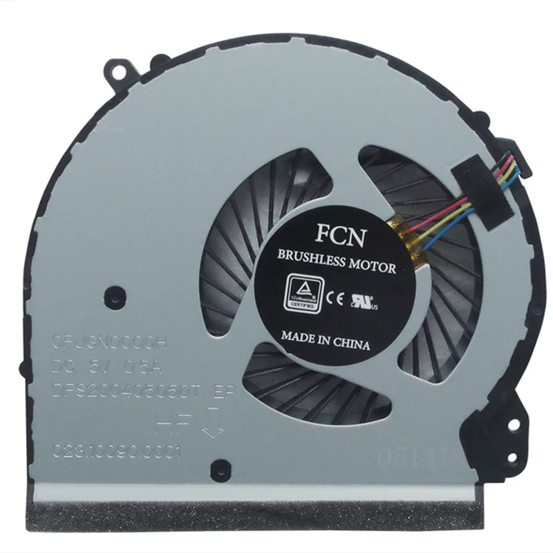 Новый вентилятор охлаждения процессора ноутбука для HP 17-X 17-Y 17-BS022NR 17-bs061st 17-x051n 17-x116