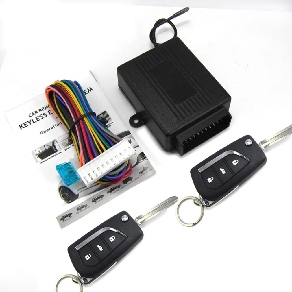 

Умный Автомобильный Центральный замок с дистанционным управлением, противоугонное устройство, электронный дверной замок, противоугонное ...