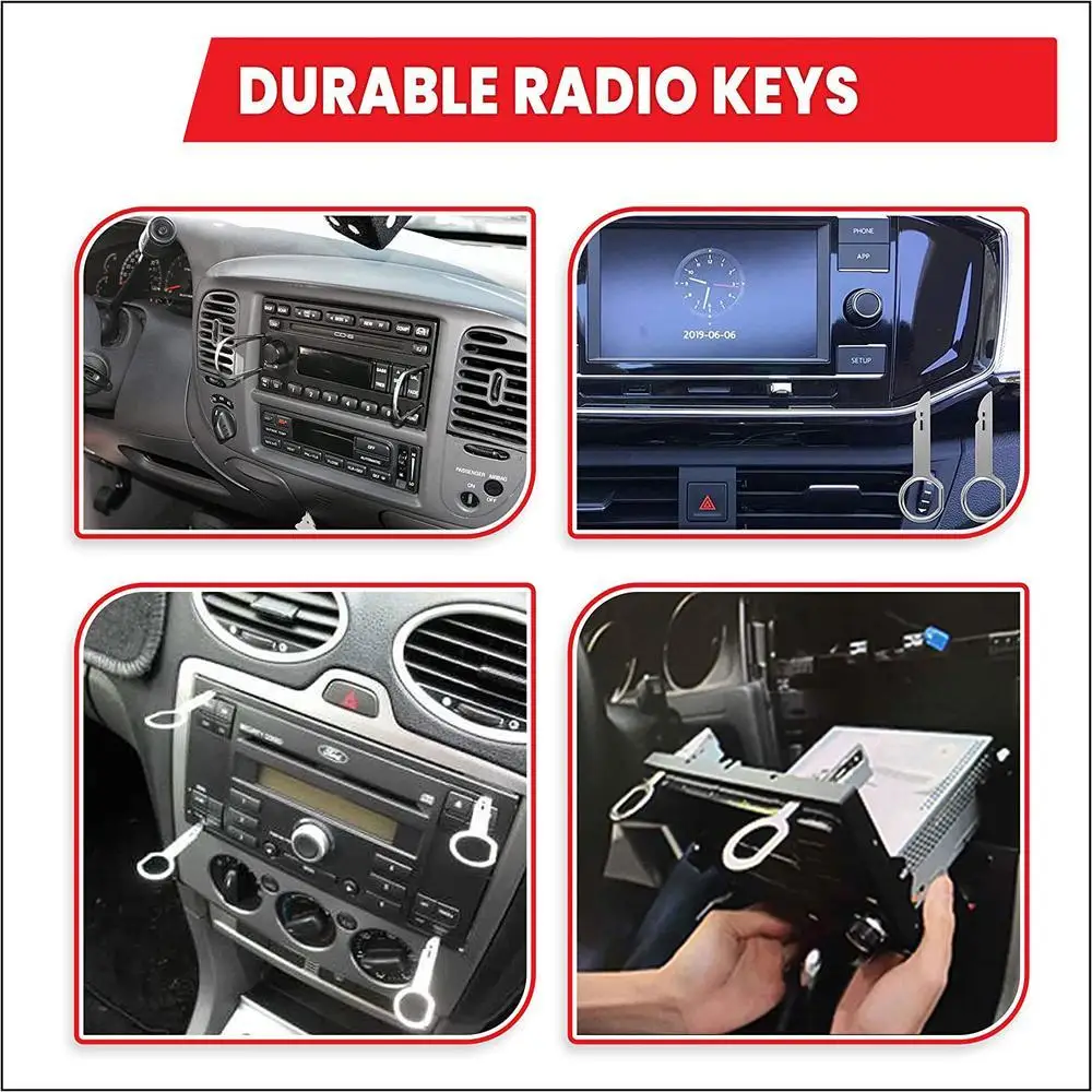 Рисунок 6 - Набор инструментов для снятия автомобильного радио