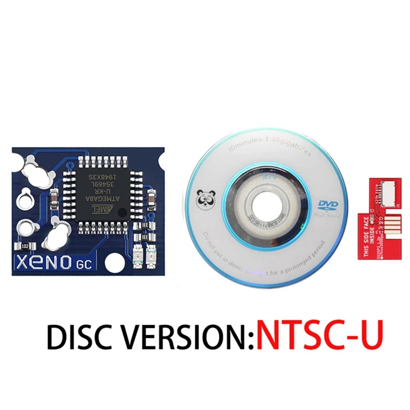 

Адаптер для замены Micro-SD карт SD2SP2 + V 0,5 CD + чип Xeno GC для игровой консоли NGC, NTSC-U-Xeno