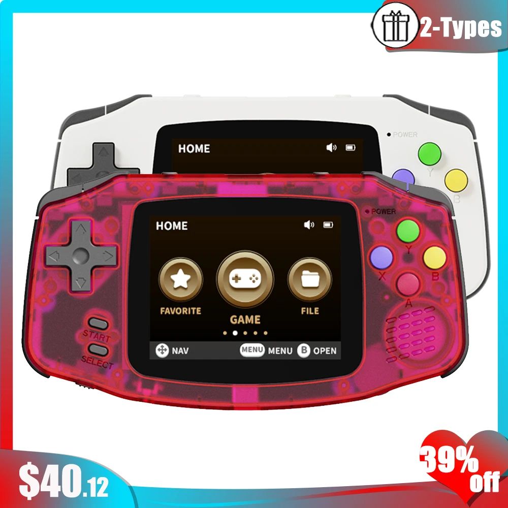 

Игровые консоли POWKIDDY A30 32G портативные Ретро игровые портативные встроенные 4000 + игр 2,8 дюймовый экран IPS HD подарок для мальчиков