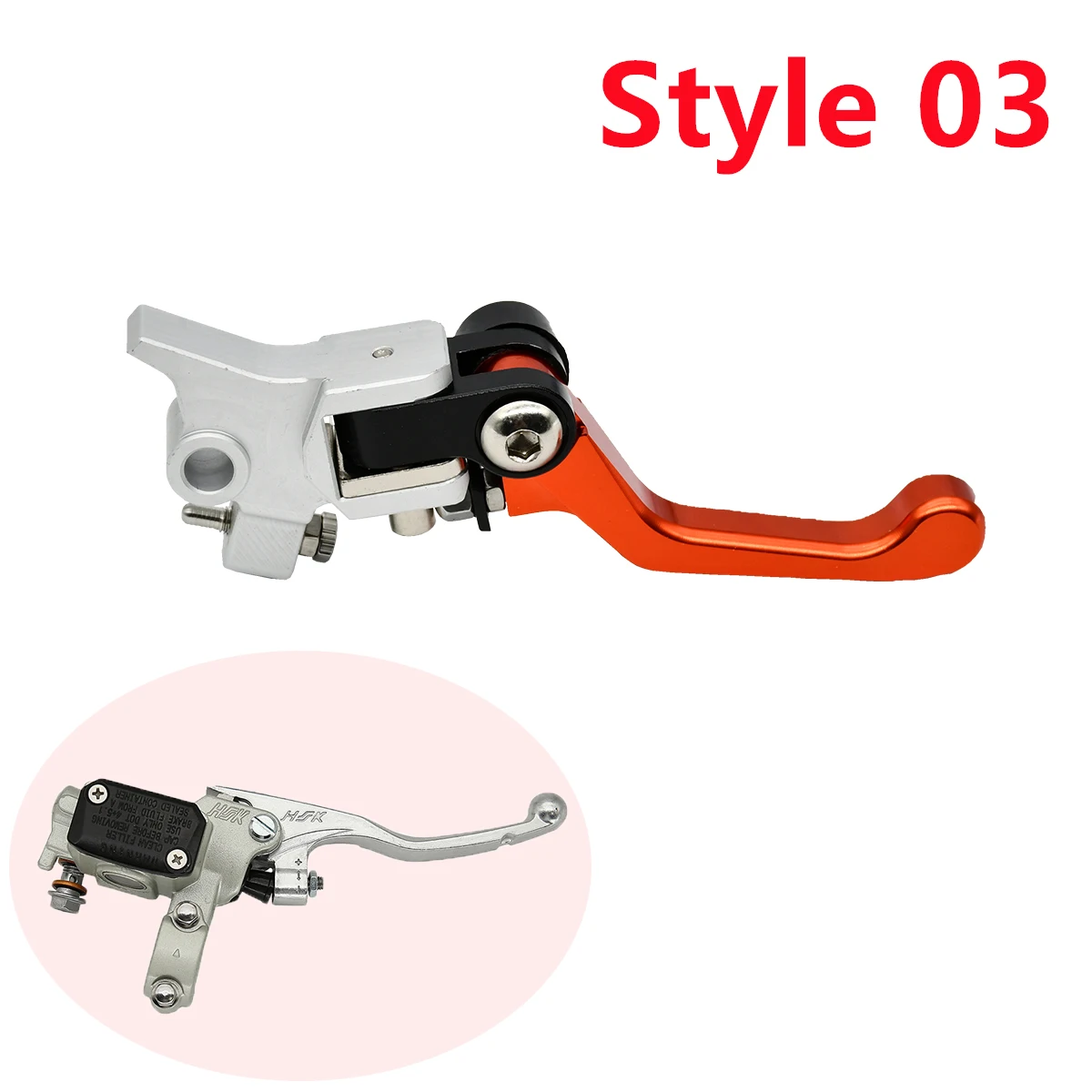 

360 ° Короткий стиль с ЧПУ, экономичный противоскользящий складной рычаг тормозной муфты для BOSUER M2 M4 M5 M6 KAYO T4 K6 T6 KEWS K16 Dirt Bike