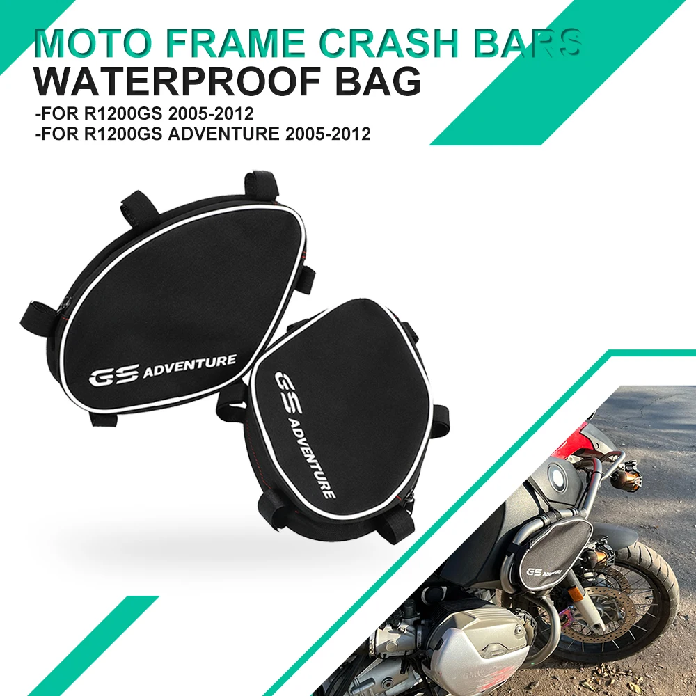 

For BMW R1200GS Adventure R 1200 GS ADV 2005 2006 2007 2008 2009 2010 2011 2012 Motorcycle Frame Crash Bars Waterproof Bags Part