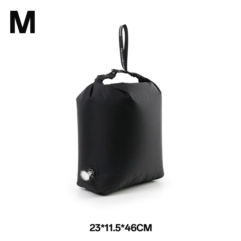Вакуумный компрессионный мешок для багажа, многоразовая вакуумная сумка для хранения без насоса, 70% экономия места, водонепроницаемая герметичная упаковочная сумка для дорожной одежды