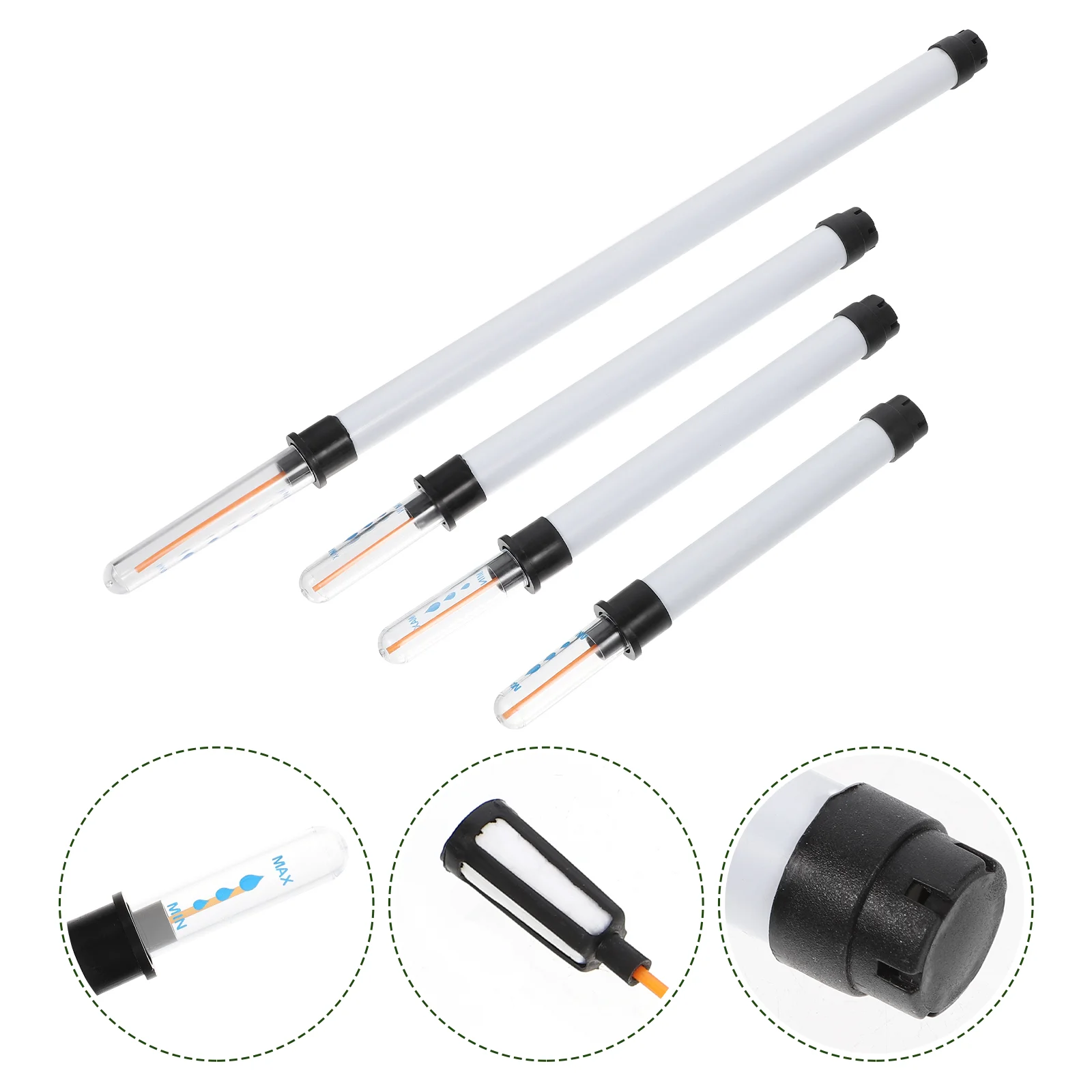

Water Levelgauge Meter Moisture Indicator Soil Reminder Sensorshortage Scale Flower Potted Pot Float Tester Display Succulent