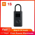 Воздушный насос Xiaomi Mijia 1S, портативный мини-светодиодный умный цифровой датчик давления в шинах, электрический насос для велосипеда, автомобиля, футбола