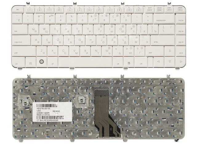 Клавиатура для HP Pavilion dv5-1048er белая | Компьютеры и офис