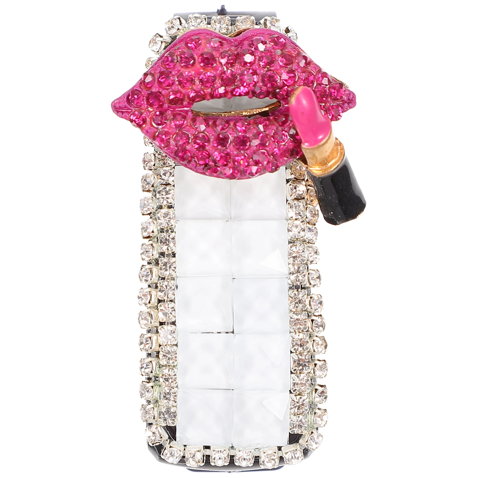 

Sun Visor Car Rhinestone Sunglasses Mount Clip Shade Holder Ticket Cards Vehicle Storage